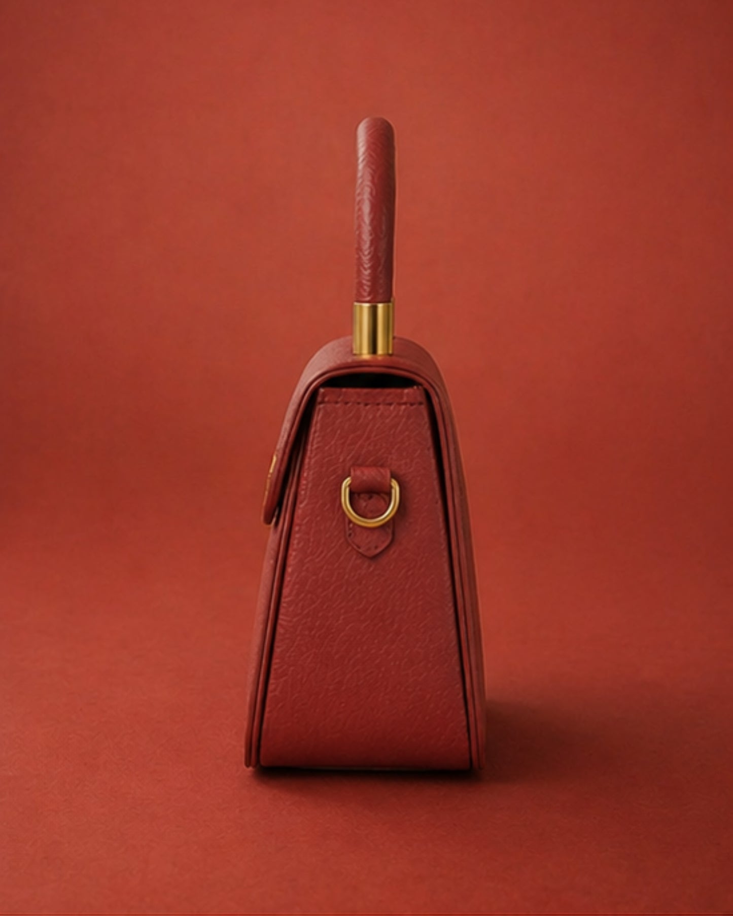 Swag Wali Saheli Royal Structured Handbag (Crimson Red Edition)