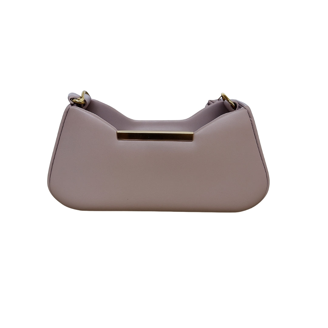 Borcelle Blush Curve Minimalist Shoulder Bag