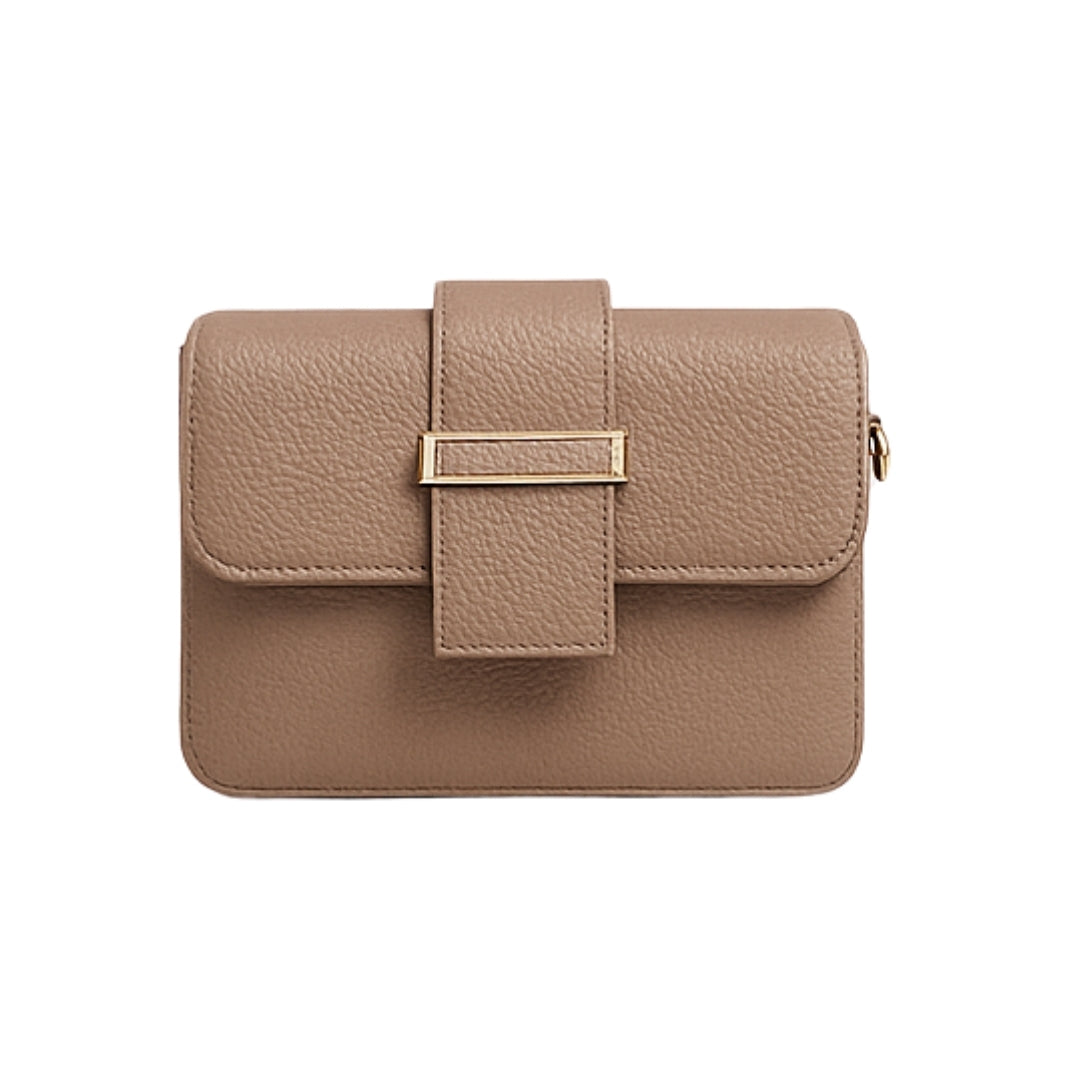 Borcelle Mocha Classic Buckle Mini Sling