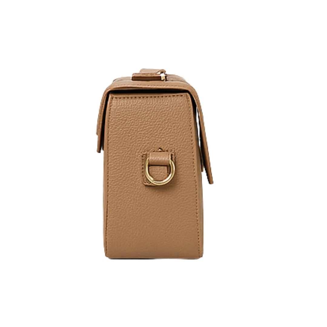 Borcelle Mocha Classic Buckle Mini Sling
