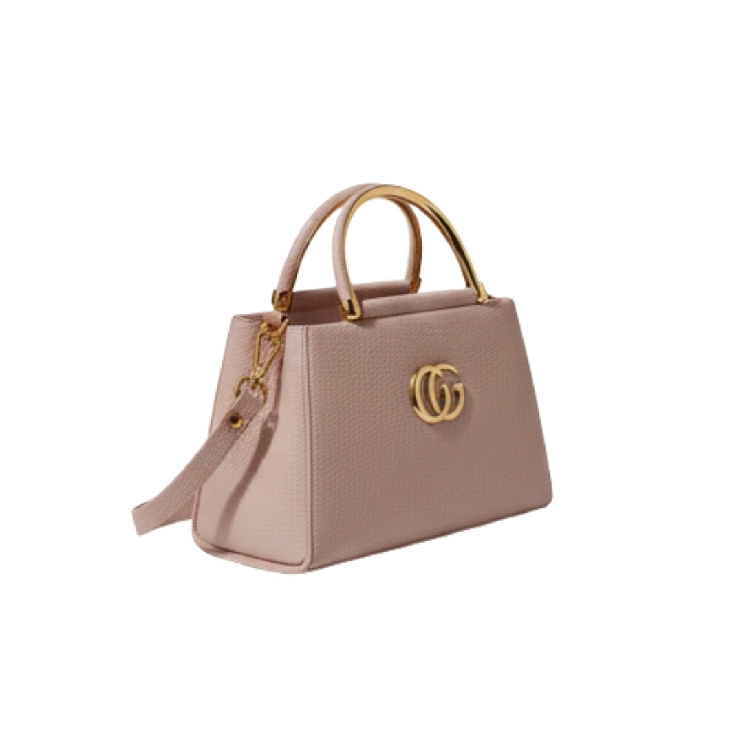 Borcelle Blush GG Signature Elegant Hand Tote