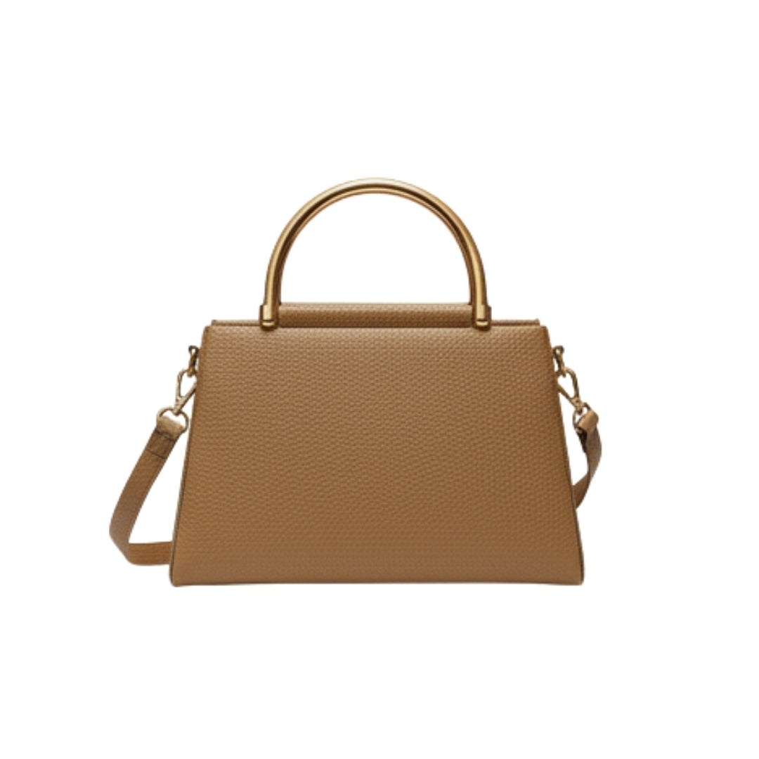 Borcelle Caramel Elite GG Structured Tote