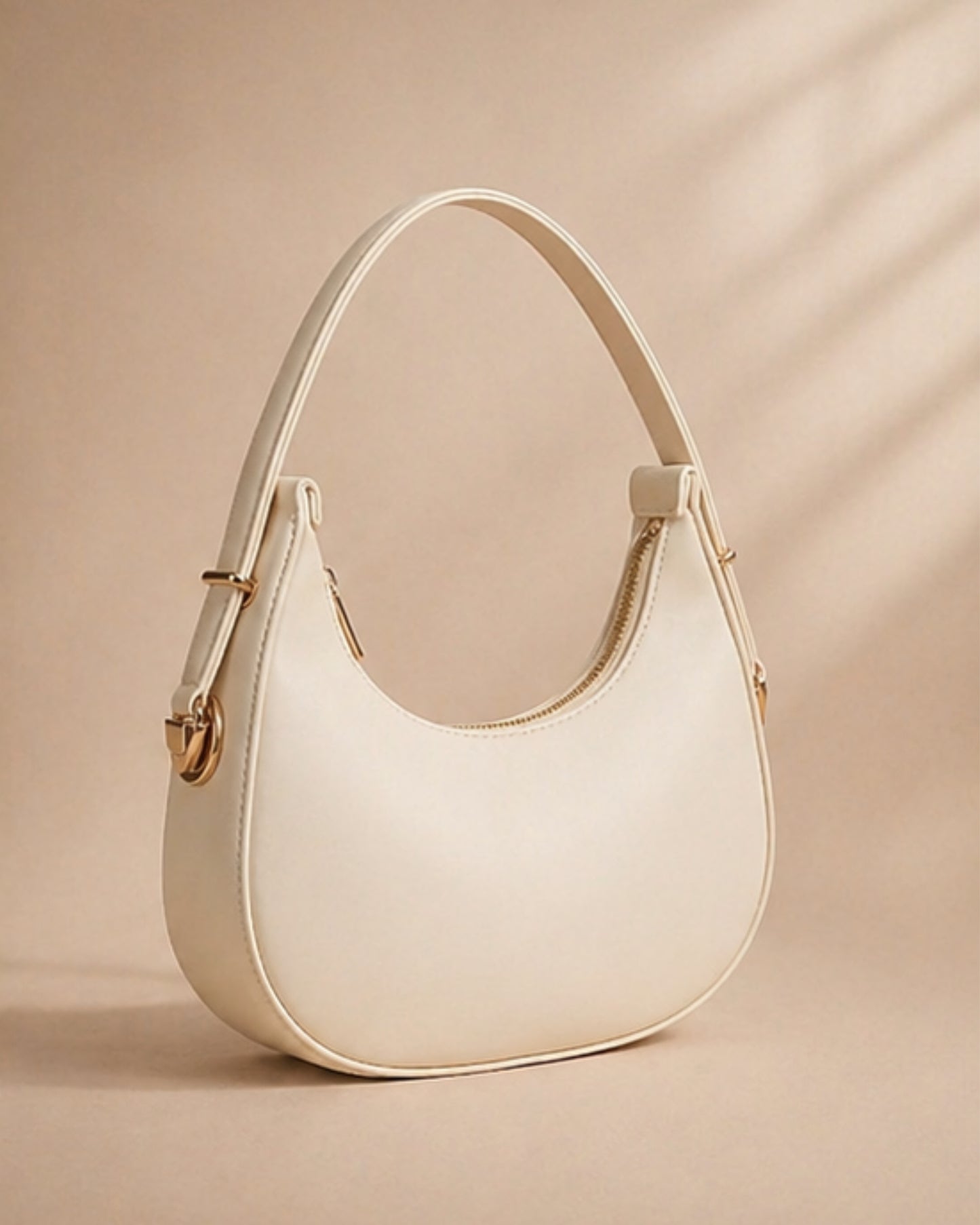 Swag Wali Saheli Premium Dual Strap Shoulder Bag (Cream Ivory)