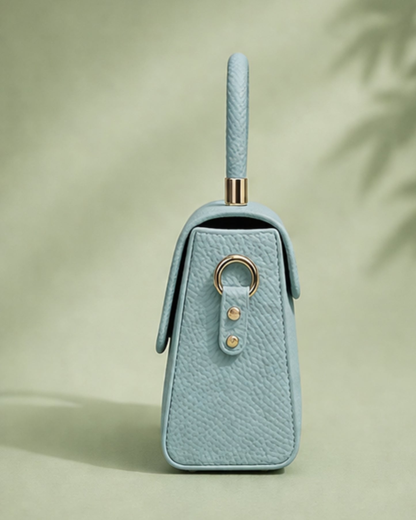Swag Wali Saheli Structured Mini Top Handle Bag (Pastel Blue)